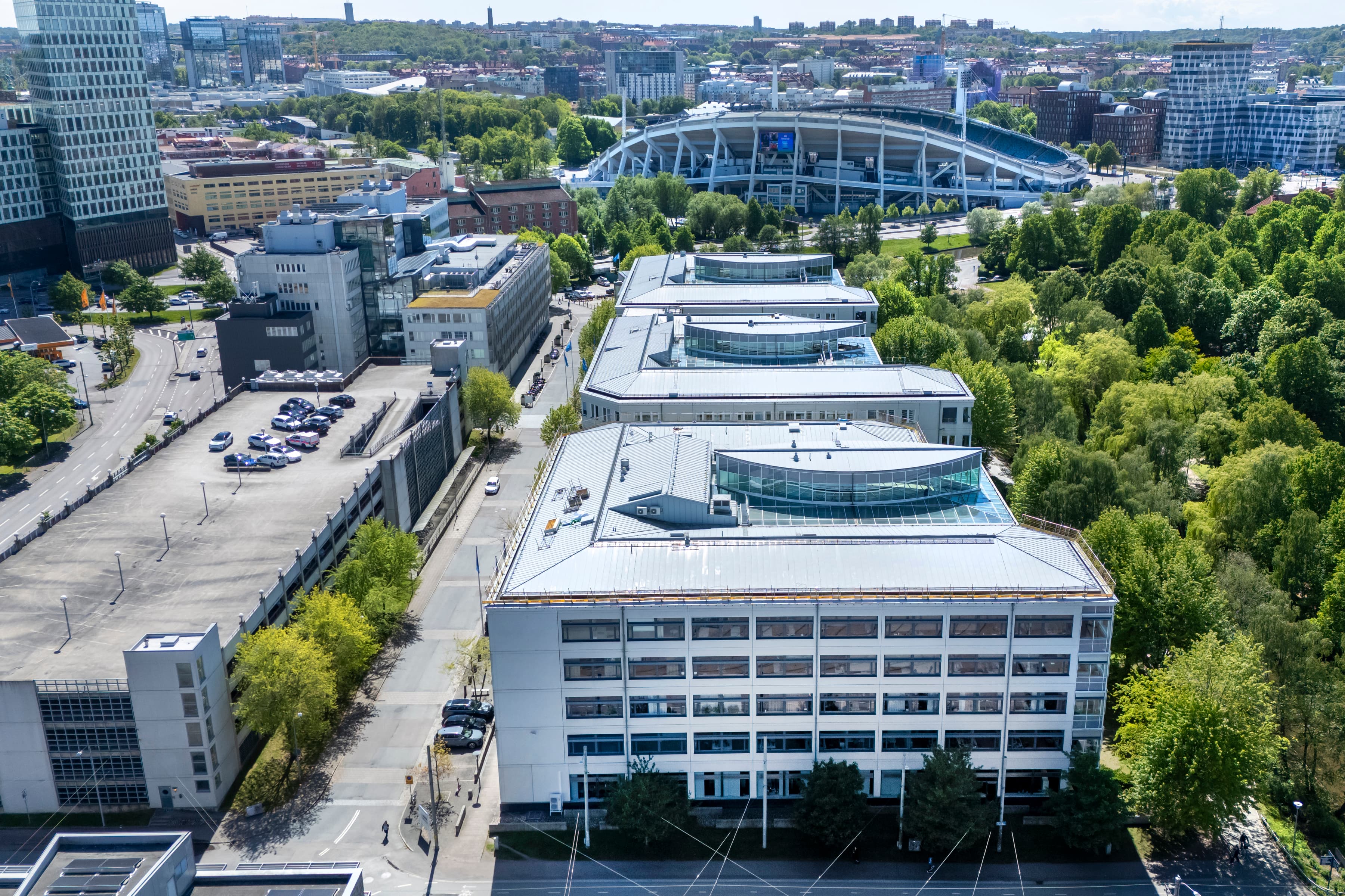 Bild på en fastighet intill Ullevi arena