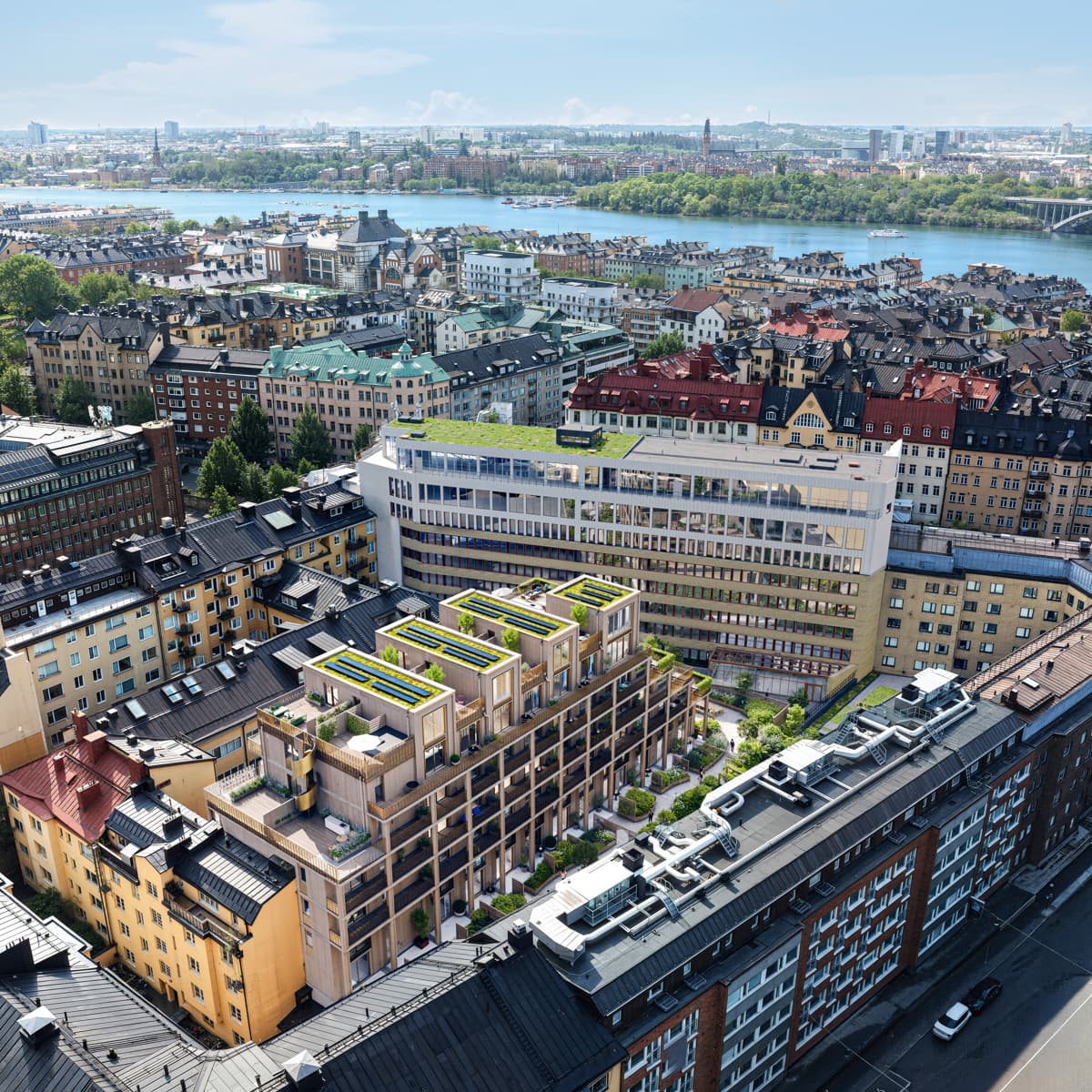 BRF Gårdslunden en grön oas på innergården
