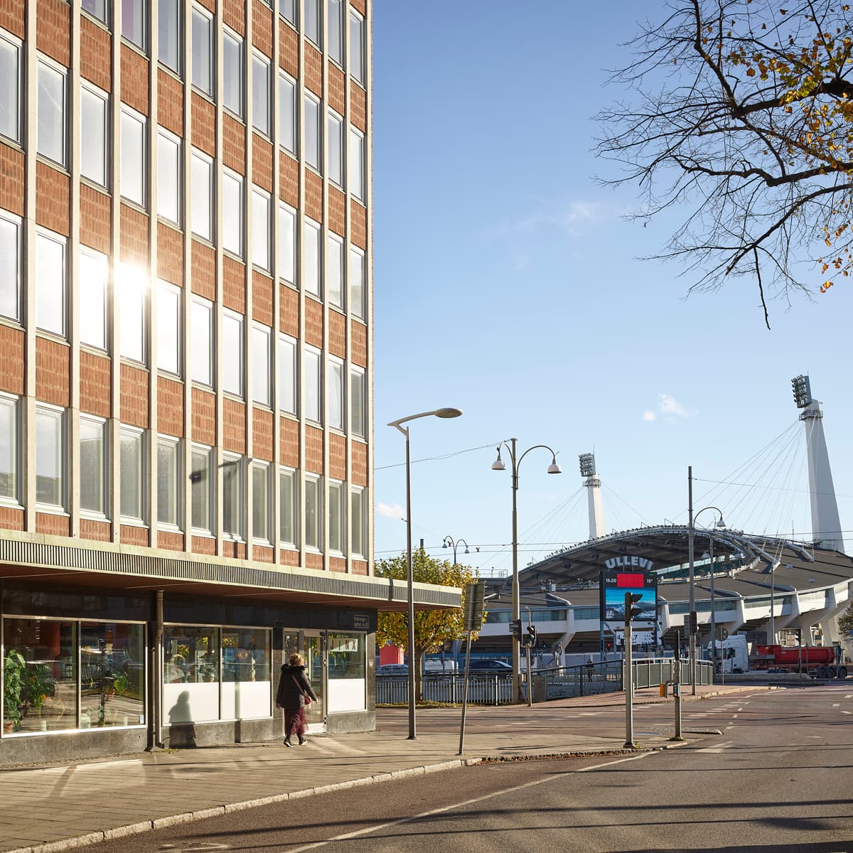 Fasad och omgivning av fastigheten